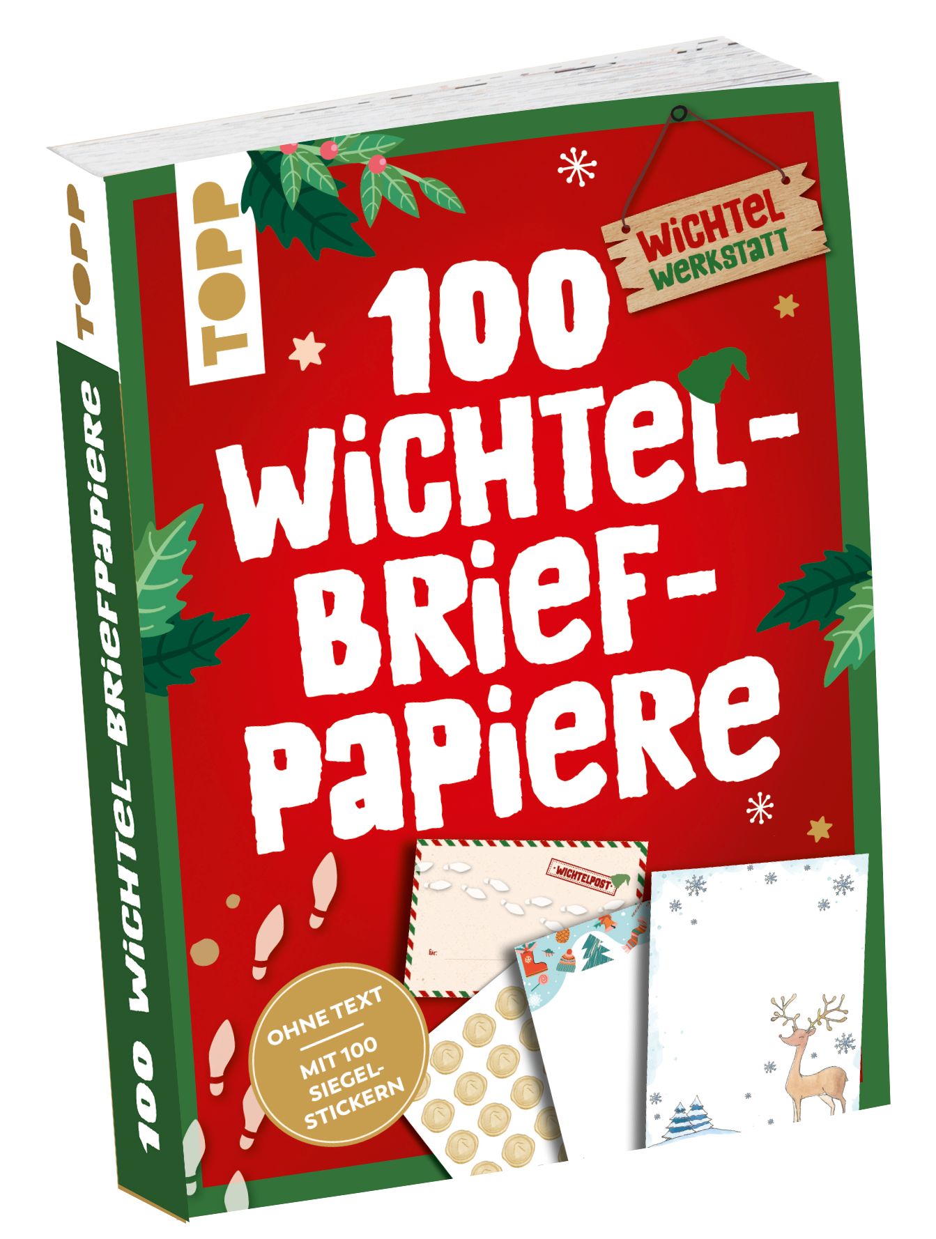 100 Wichtelbriefpapiere